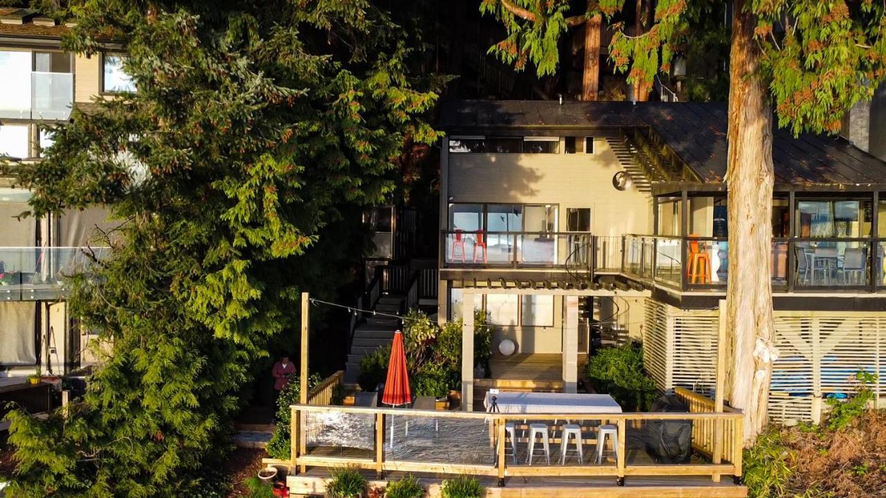 Waterfront Cottage With Superb Coastline Views West Vancouver Esterno foto